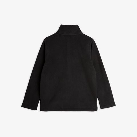 Microfleece zip long sleeve tee