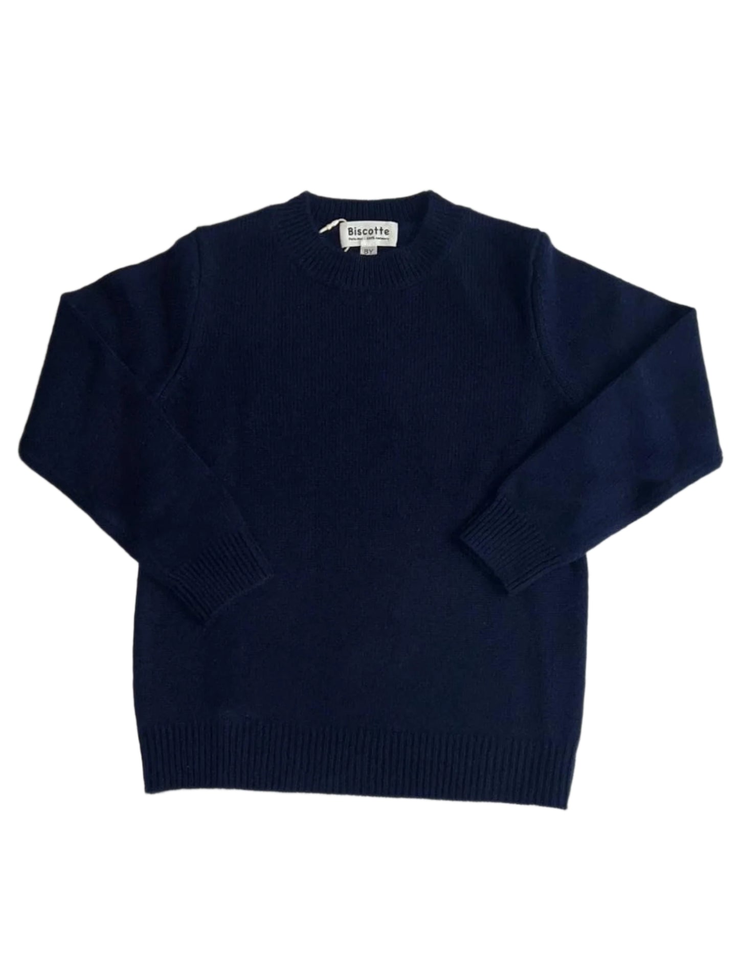 Washable cashmere crewneck