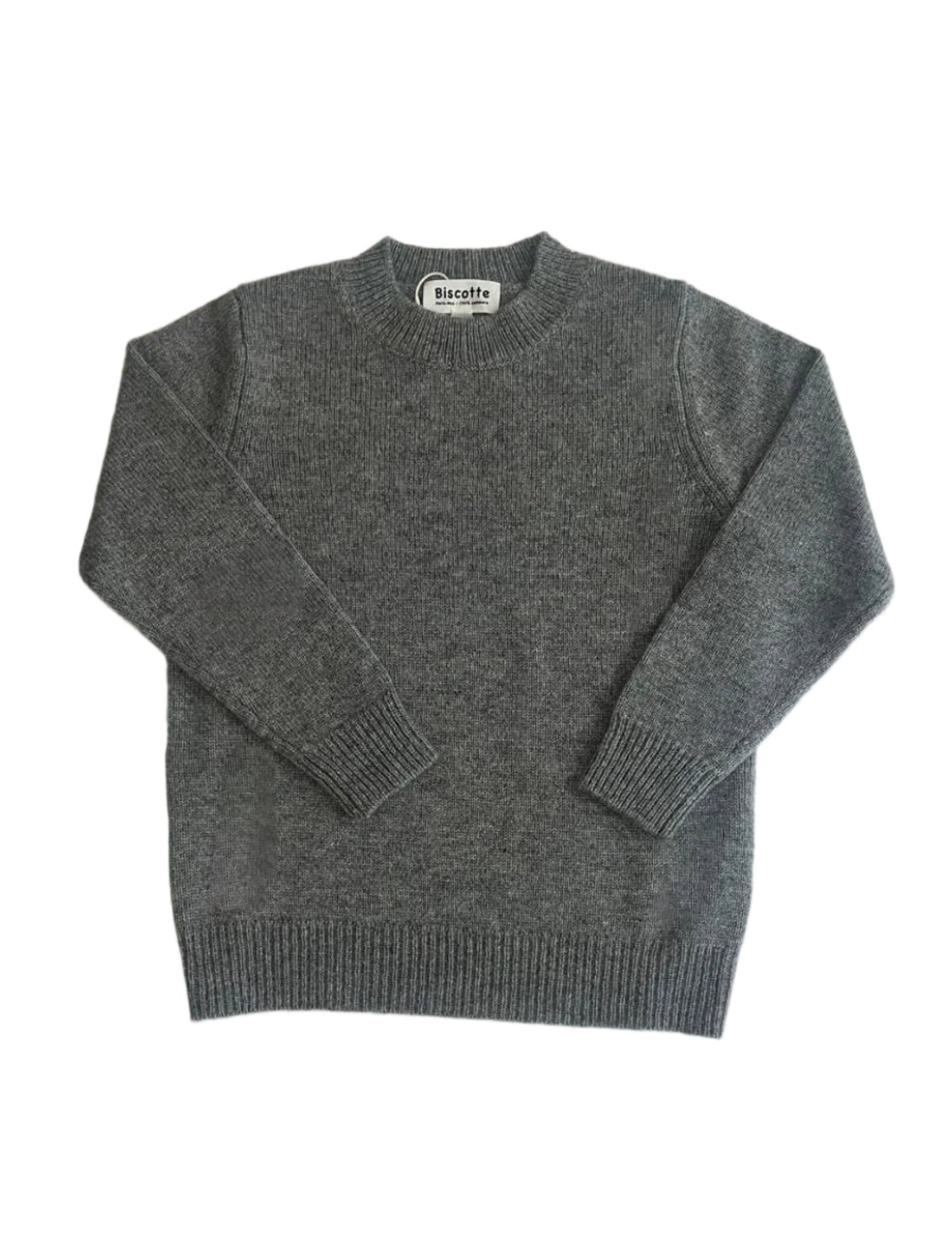 Washable cashmere crewneck