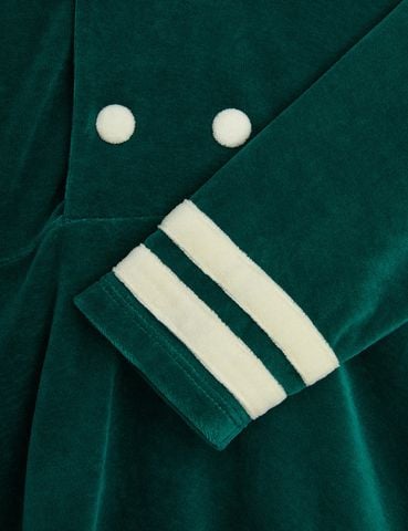 Sailor velour ls dress