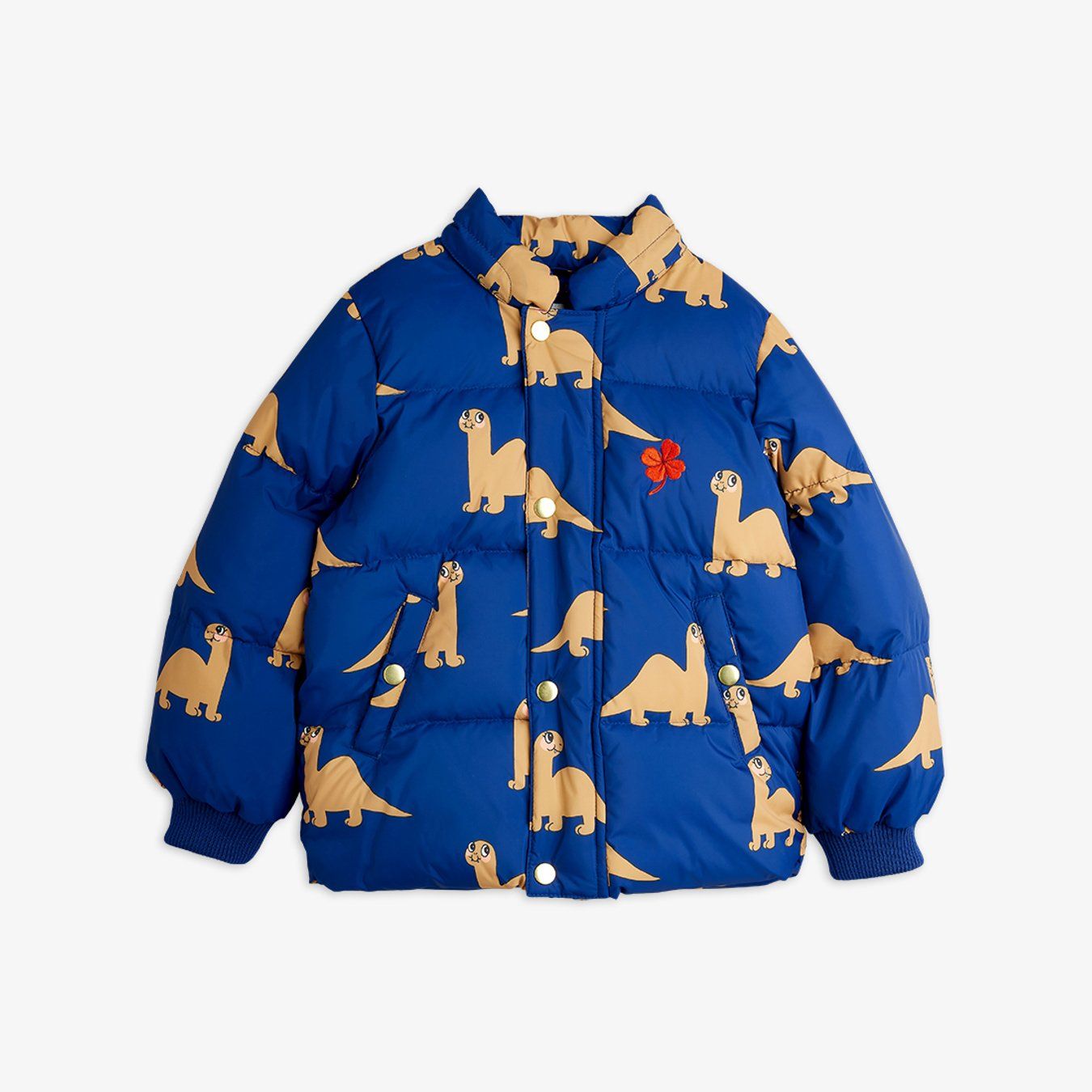 Dinos aop hooded puffer