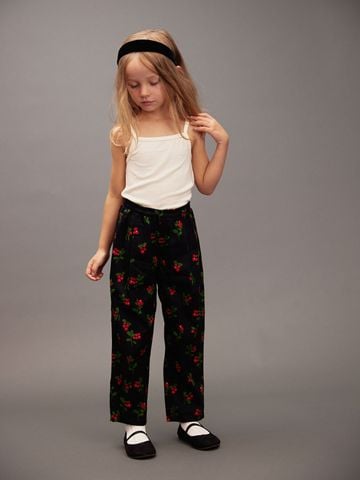 Lingonberries aop trousers