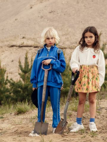 Alpine flowers skirt