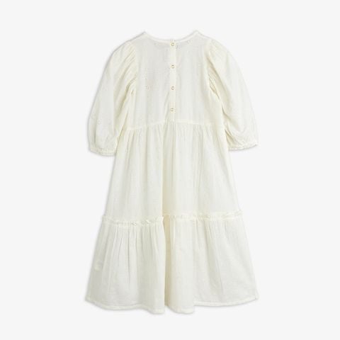 Strawberry schiffli woven dress