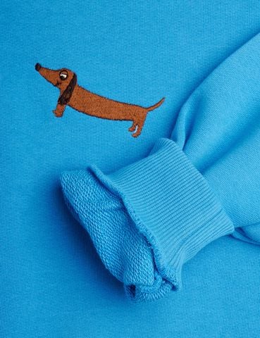 Dog emb sweatshirt
