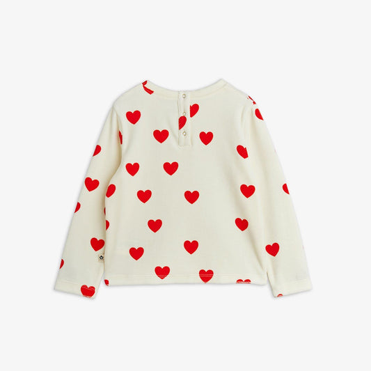 Hearts velour top