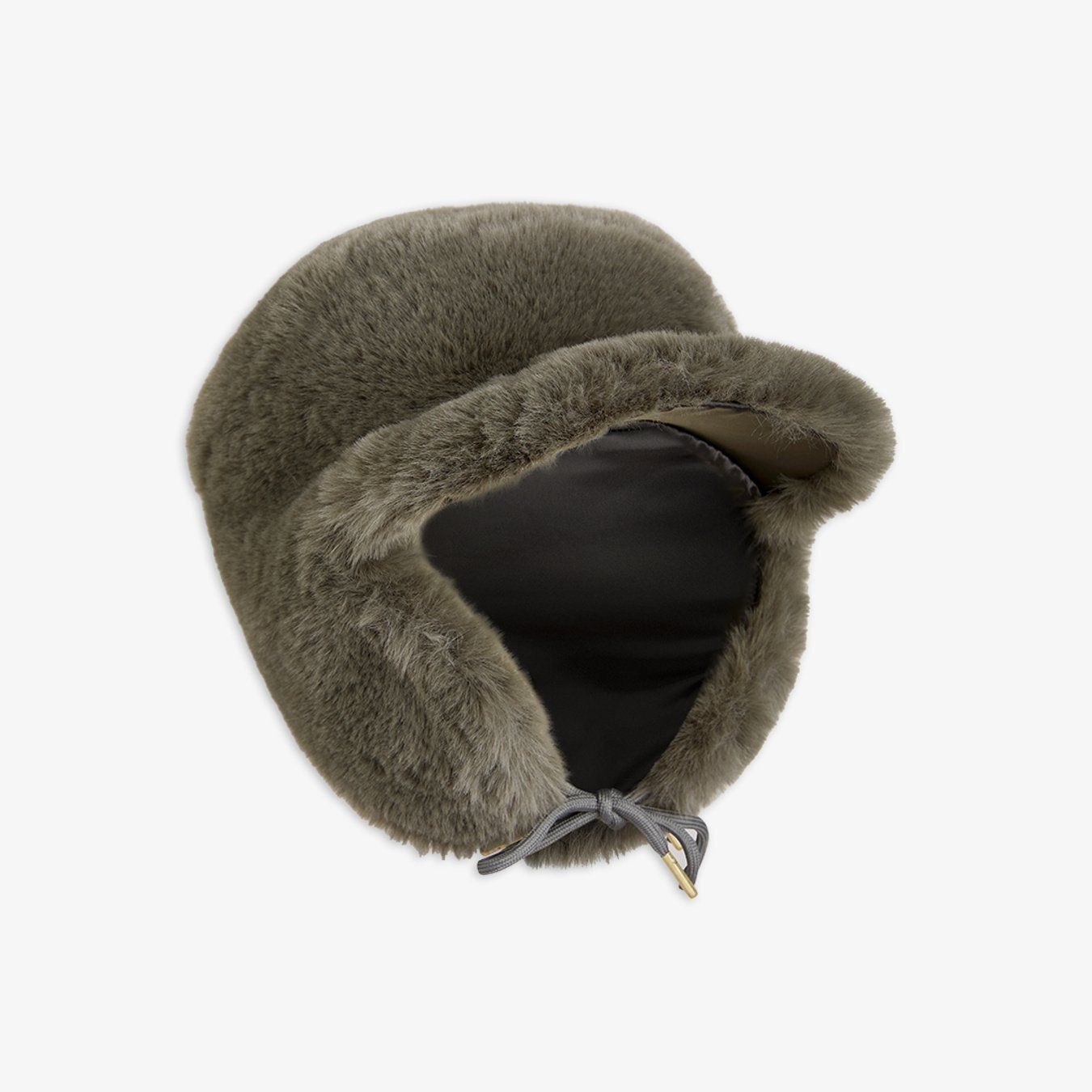 Faux fur cap