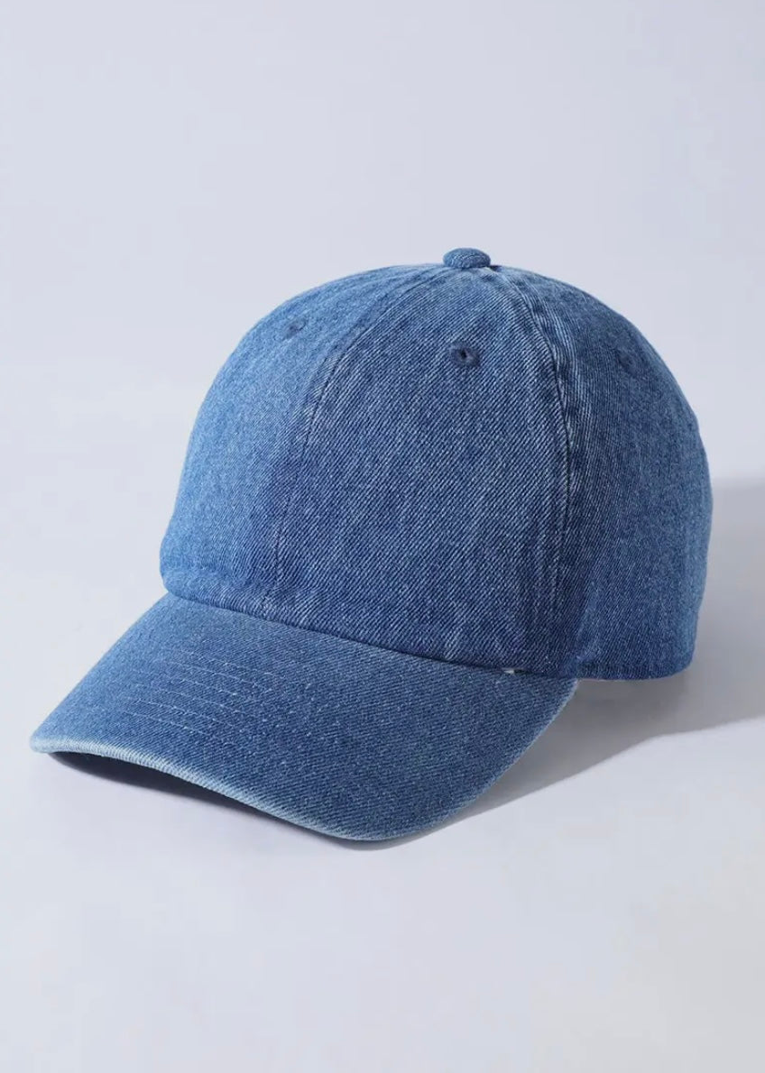 Biscotte denim cap