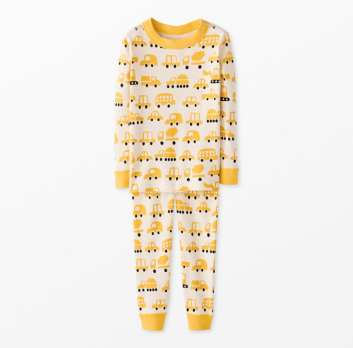 Kids Long John Pajama Set