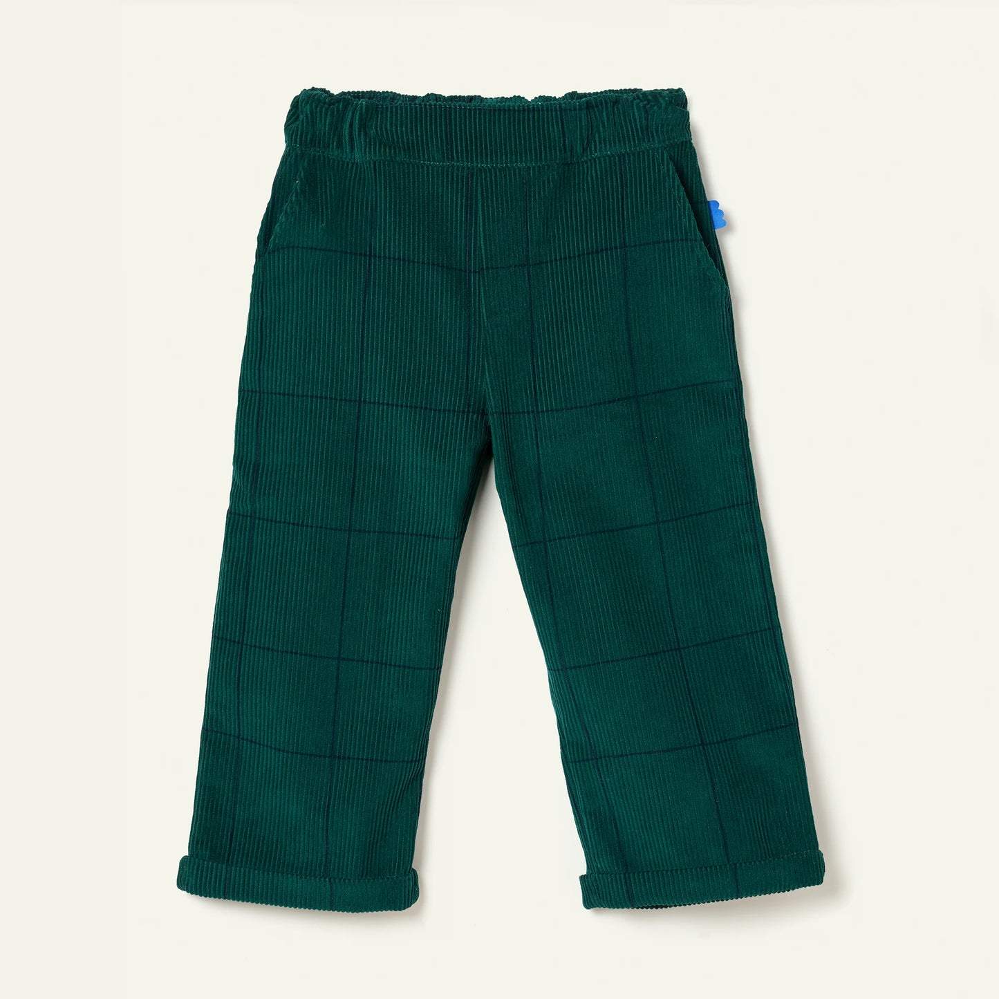 Grid Corduroy Pant