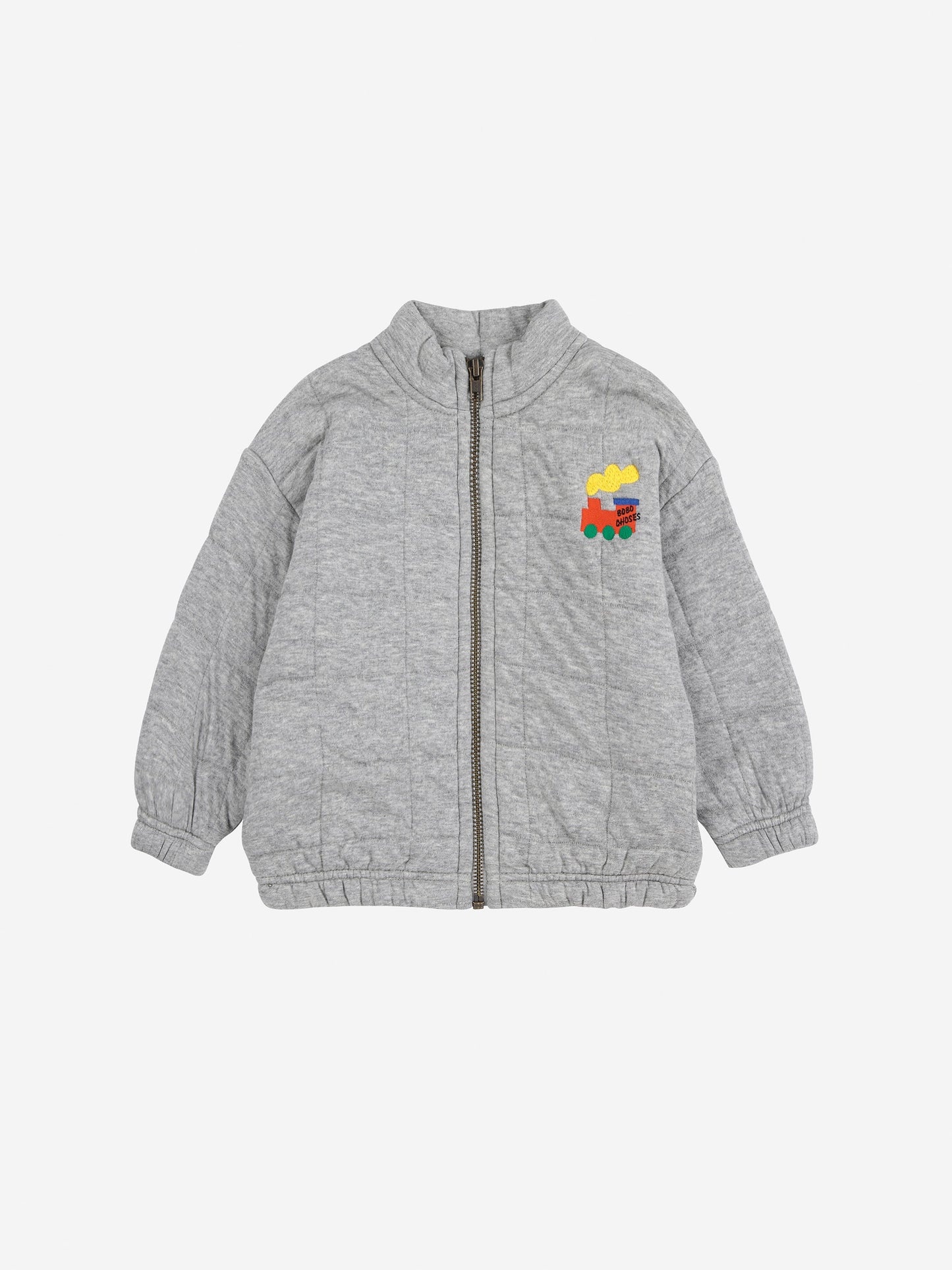 Bobo Choo Choo quilted zipped sweatshirt