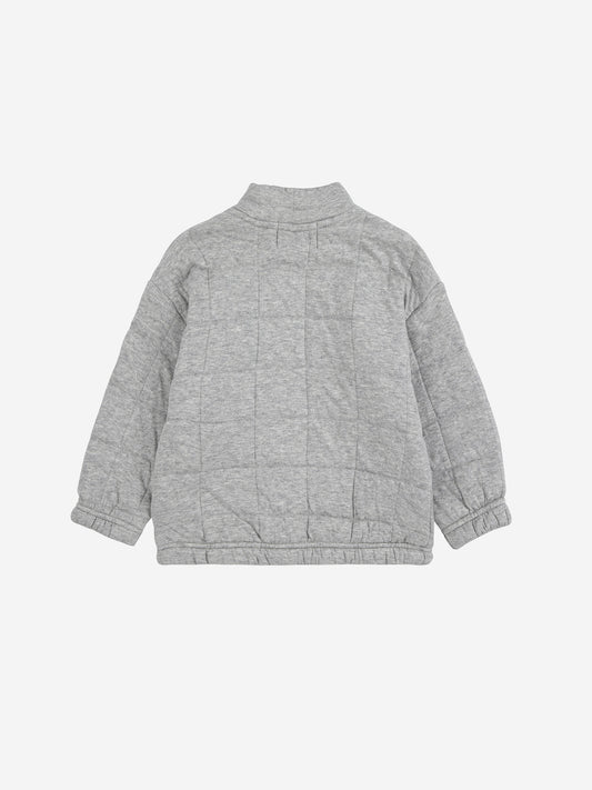 Bobo Choo Choo quilted zipped sweatshirt