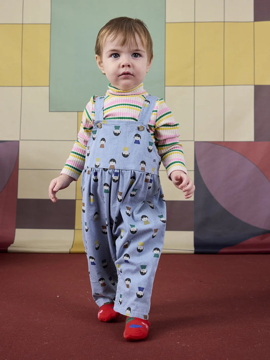 Game Pawns denim overall