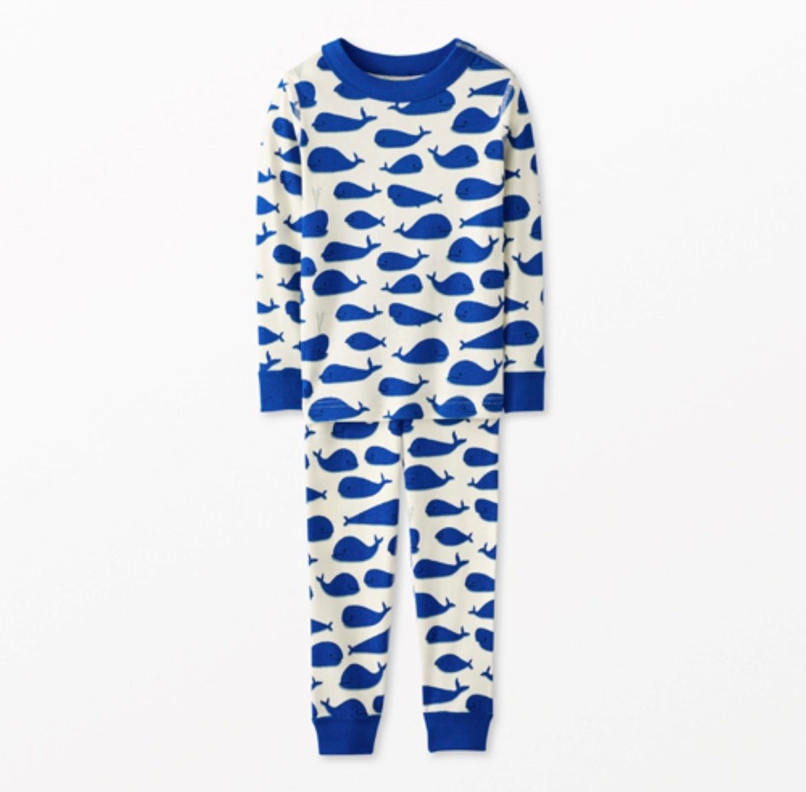 Kids Long John Pajama Set