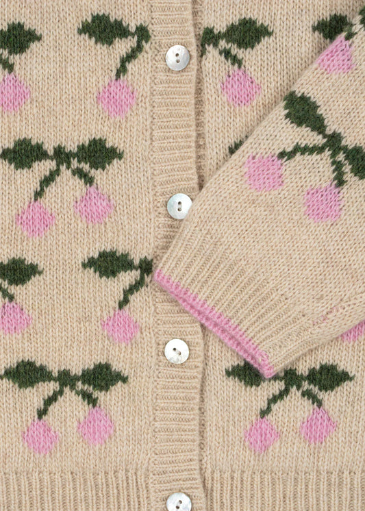 Belou Knit Collar Cardigan