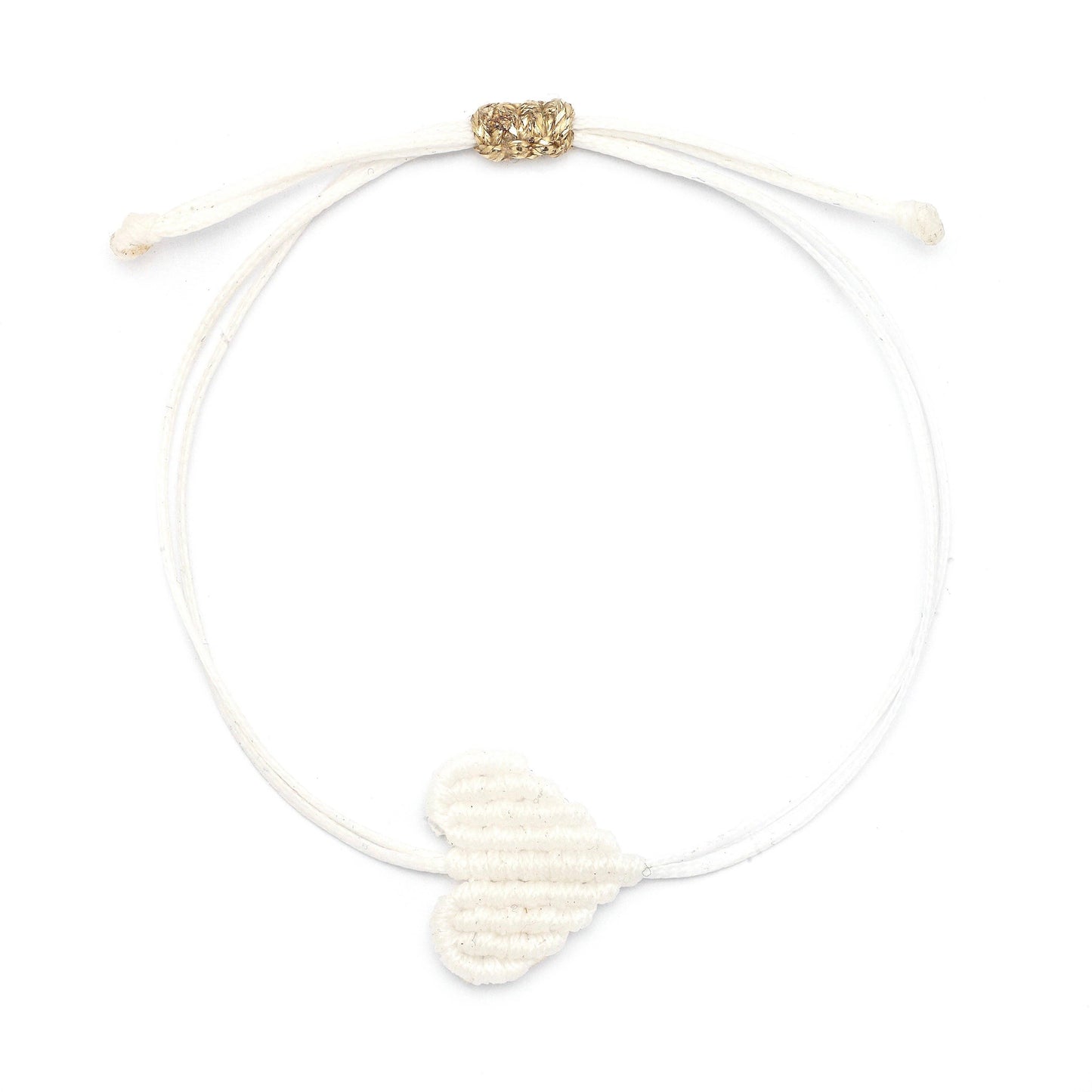 Kids Snowy Heart Bracelet