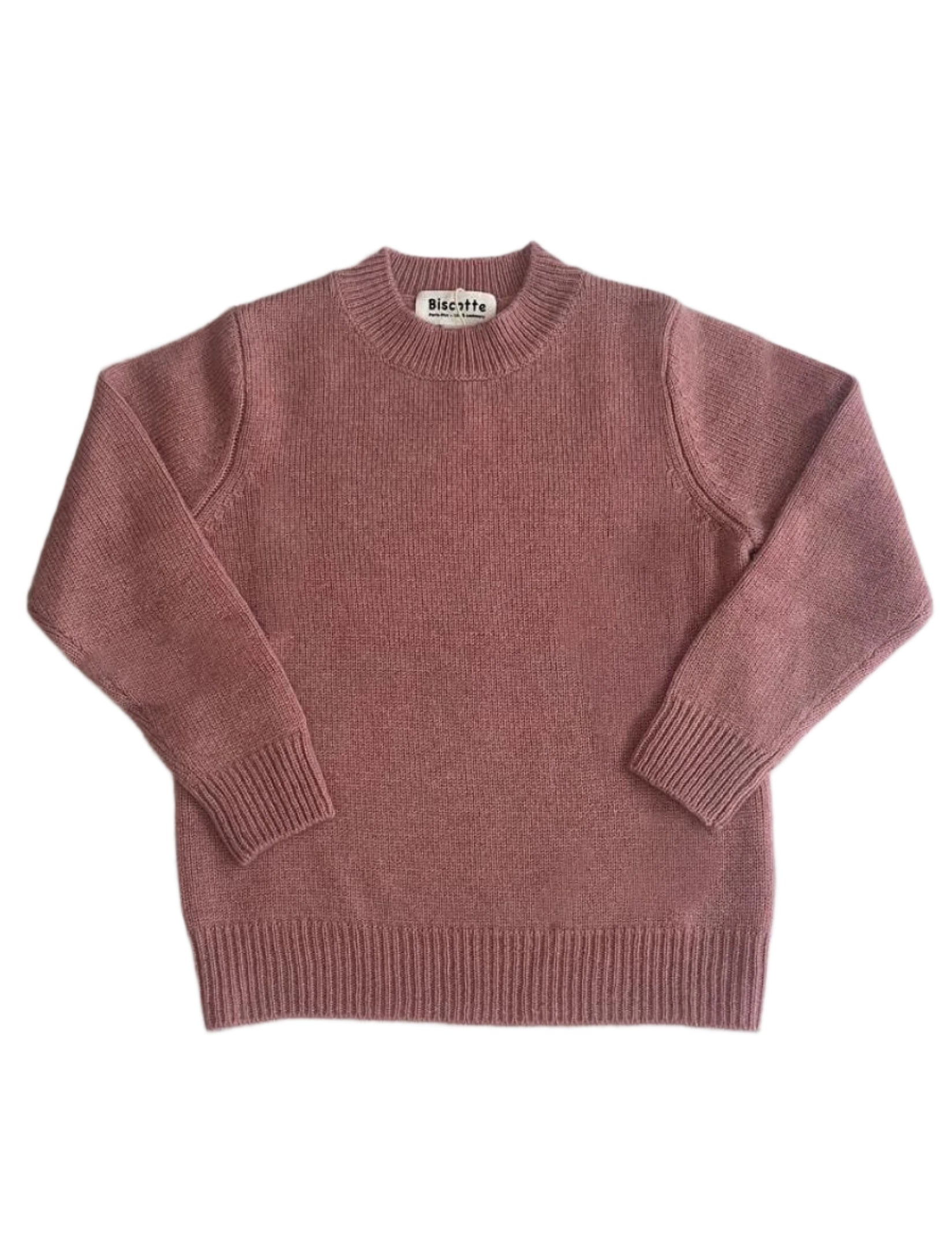 100% cashmere crewneck