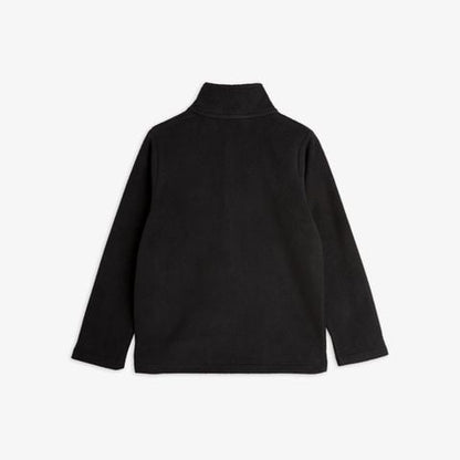 Microfleece zip ls tee