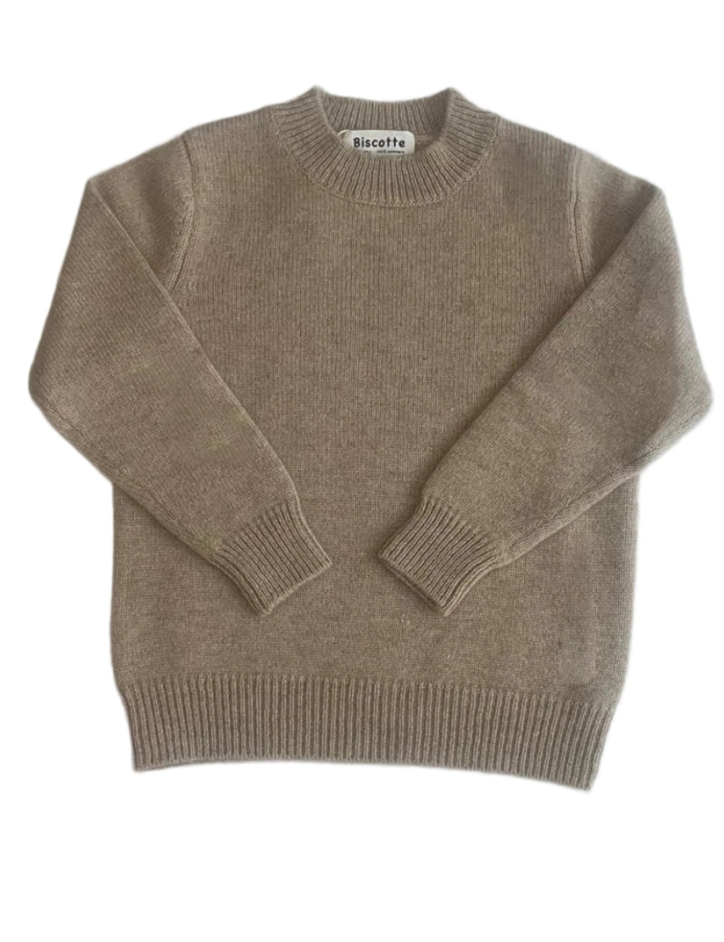 100% cashmere crewneck