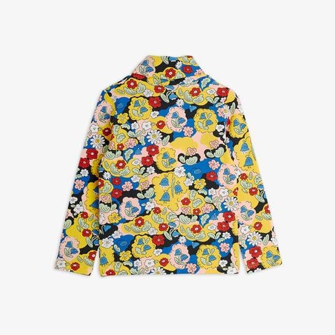 Flowers aop turtleneck