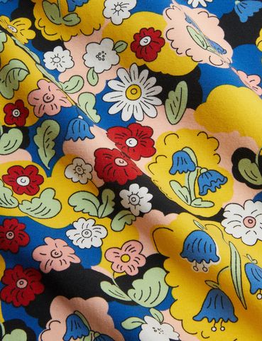 Flowers aop turtleneck