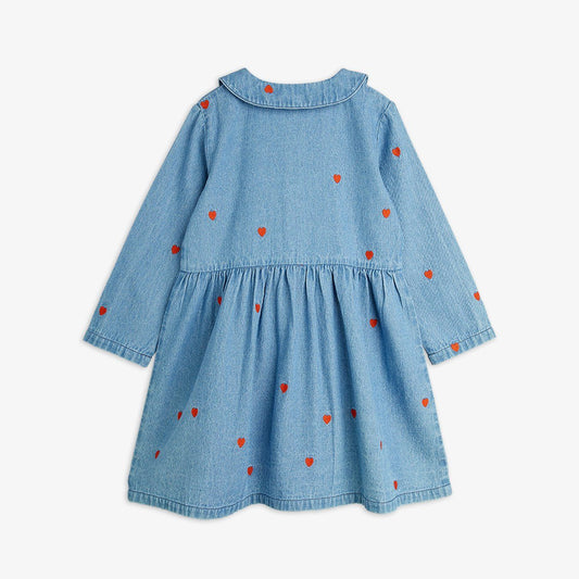 Mini hearts woven dress