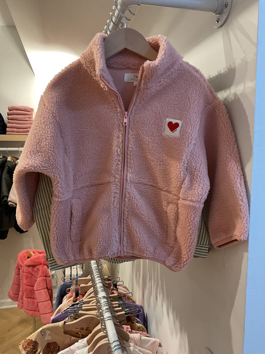 Sherpa Jacket Pink #V26151