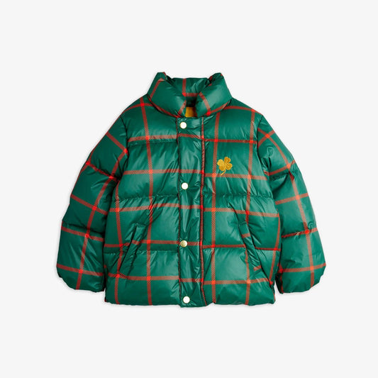 Plaid aop citypuffer