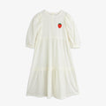 Strawberry schiffli woven dress