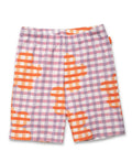 Flower Gingham Short