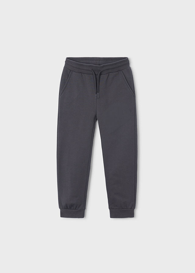 Basic Cuffed Fleece Trousers