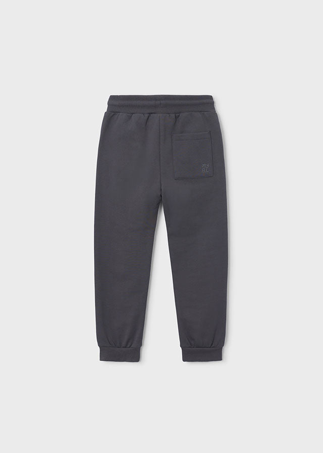 Basic Cuffed Fleece Trousers