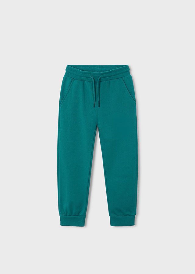 Basic Cuffed Fleece Trousers