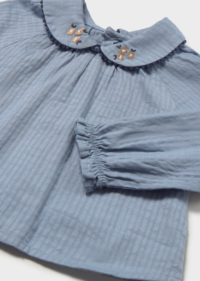 Textured Woven Blouse 2115