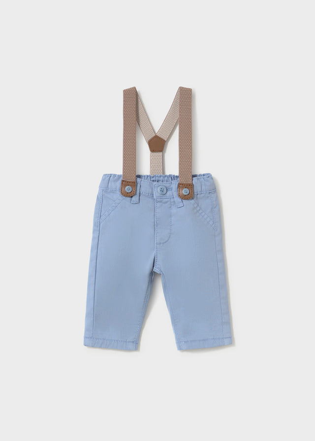 Long Trousers with Suspenders