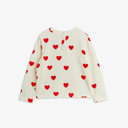 Hearts velour top