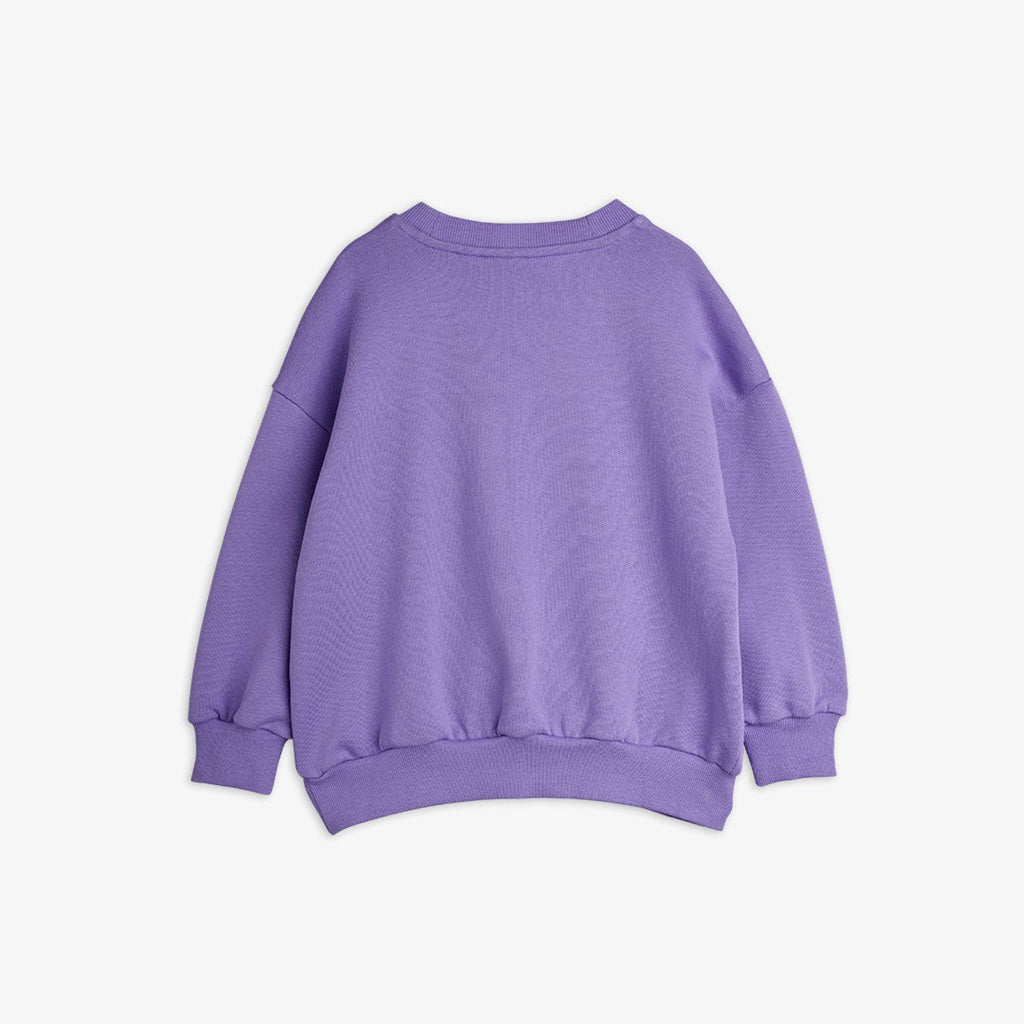 Heart in shoes emb sweatshirt