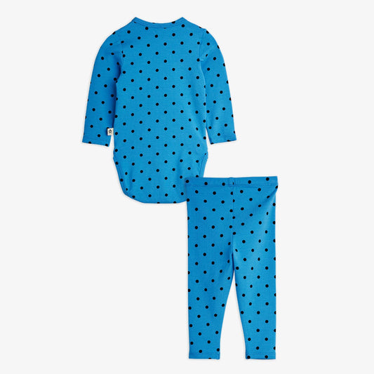 Polka dots aop baby set