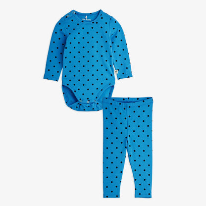 Polka dots aop baby set