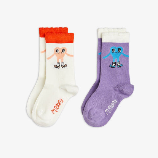 Heart in shoes 2-pack socks