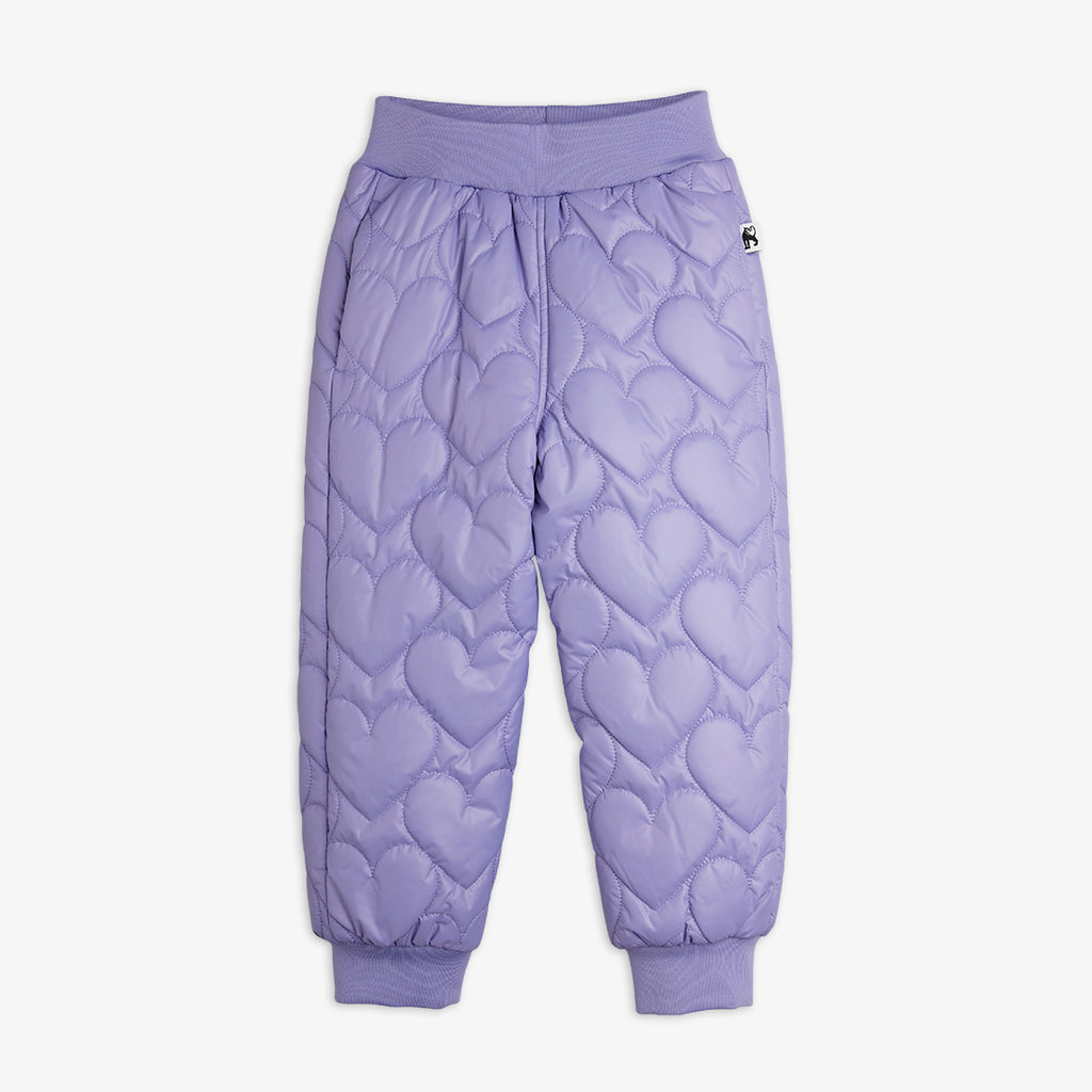 Heart Quilted Trousers