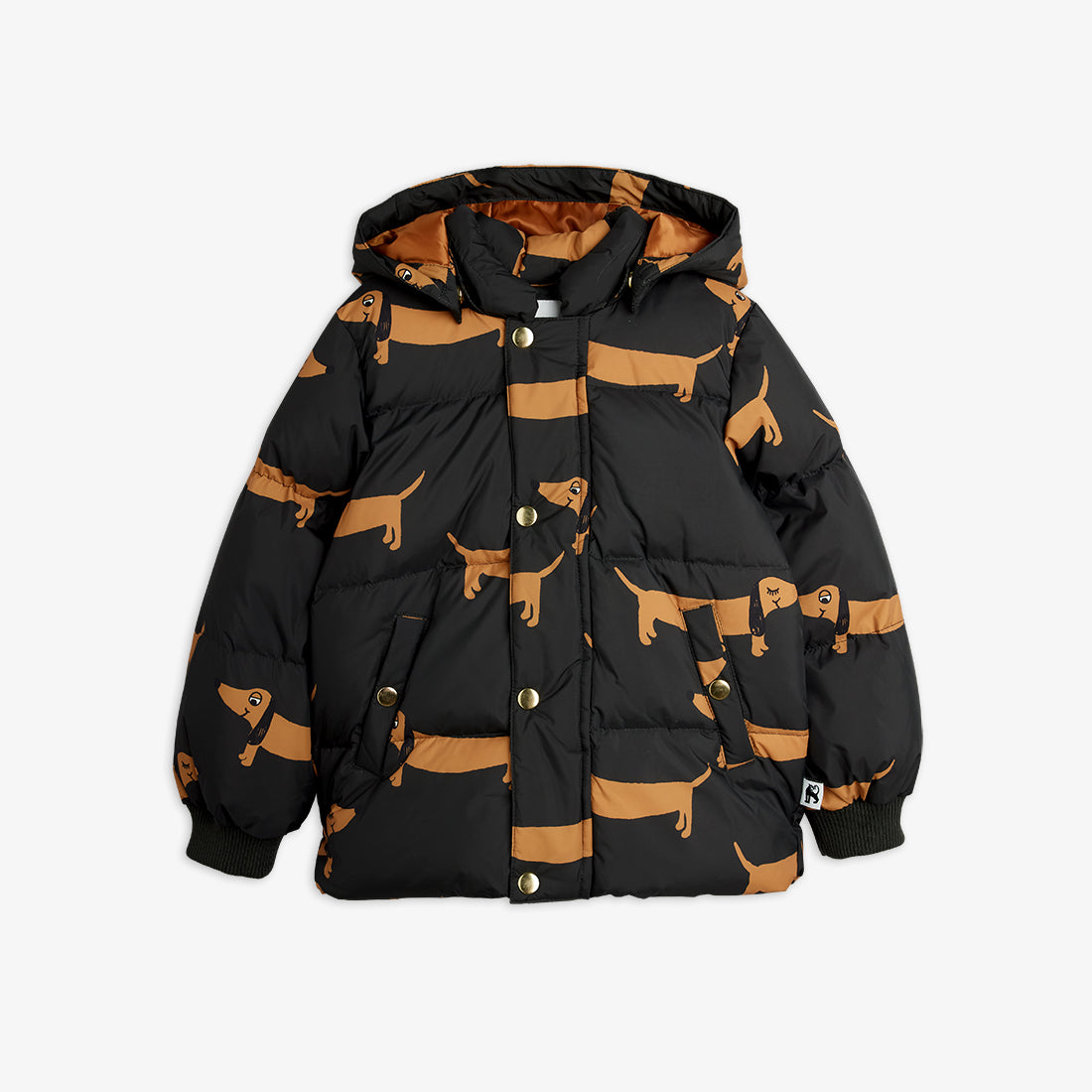 Dog aop Hooded Puffer
