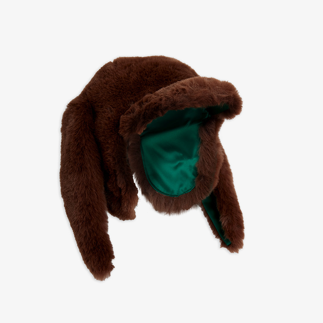 Rabbit Ear Faux Fur Cap