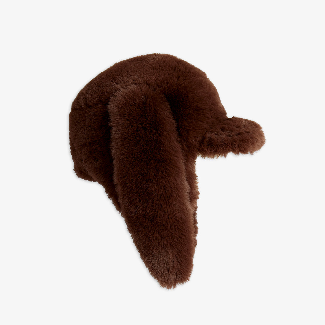 Rabbit Ear Faux Fur Cap