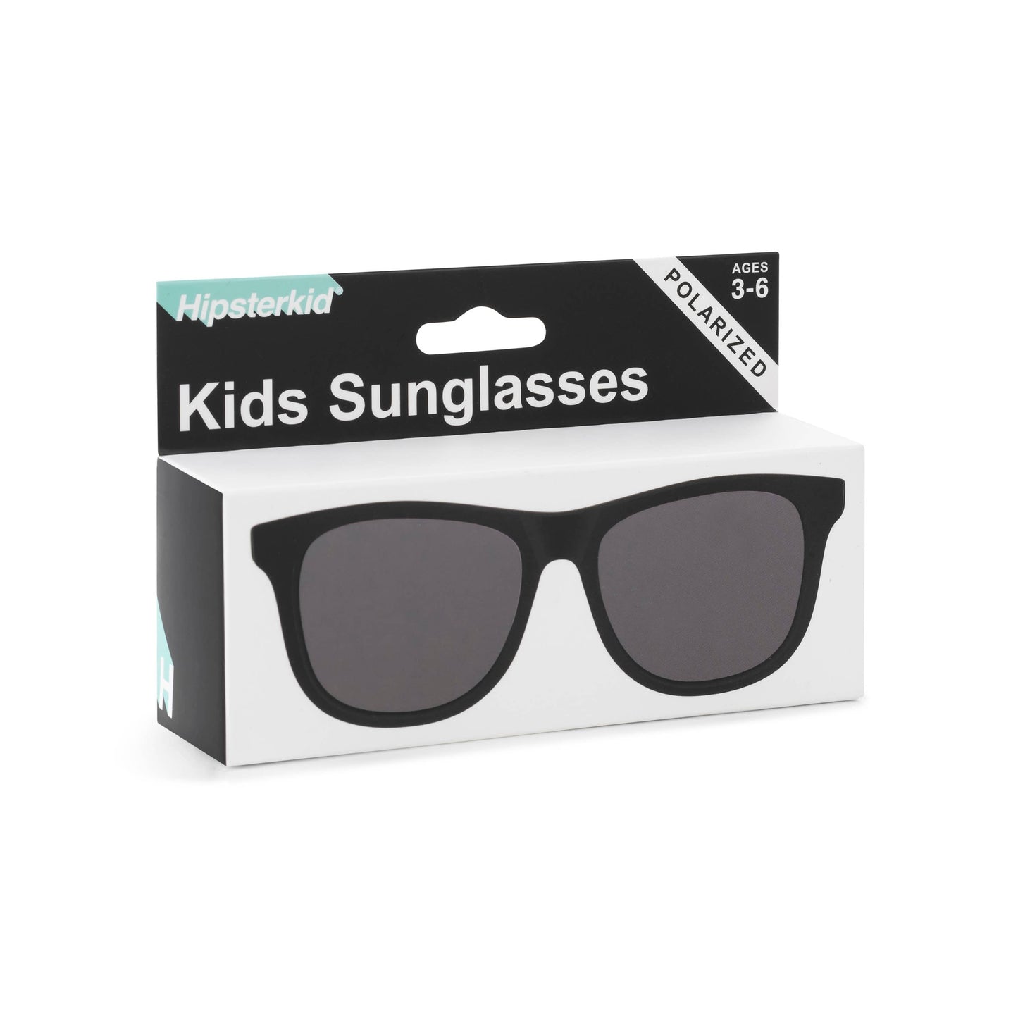 Baby & Kids Sunglasses – Polarized, UV Protective | Black: Kids: 3-6 years