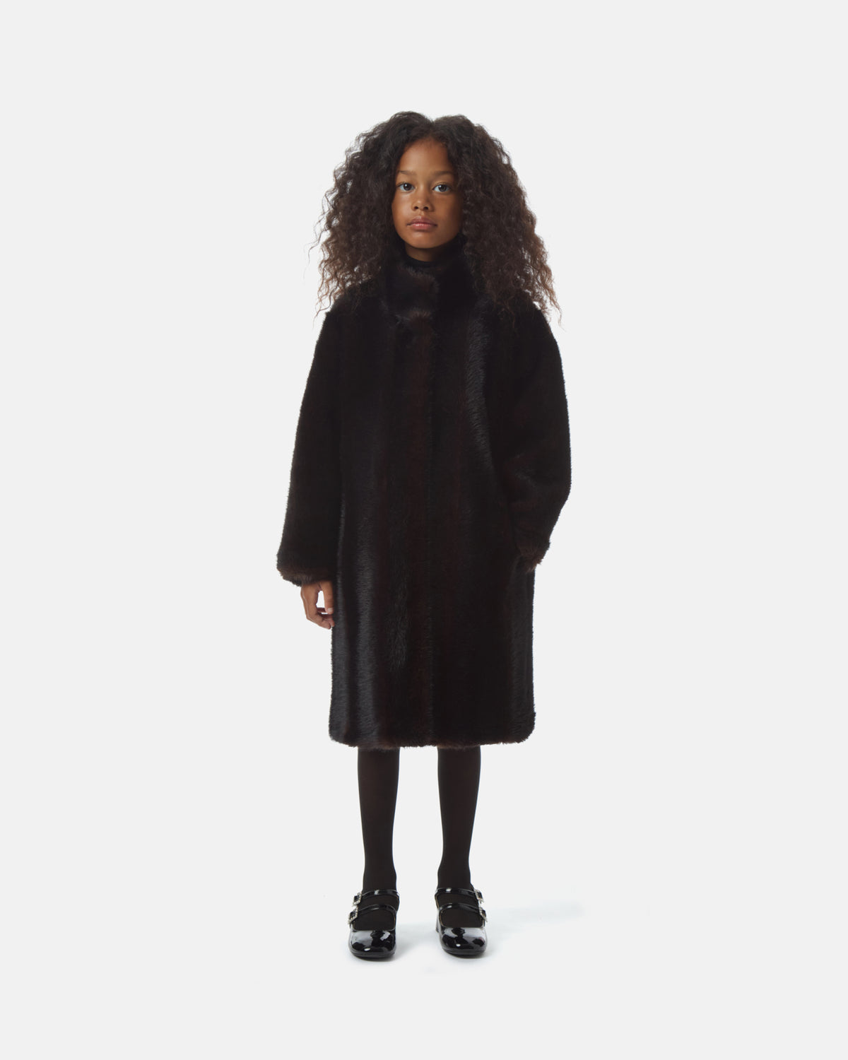 Blair Kids Shaved Mink Coat