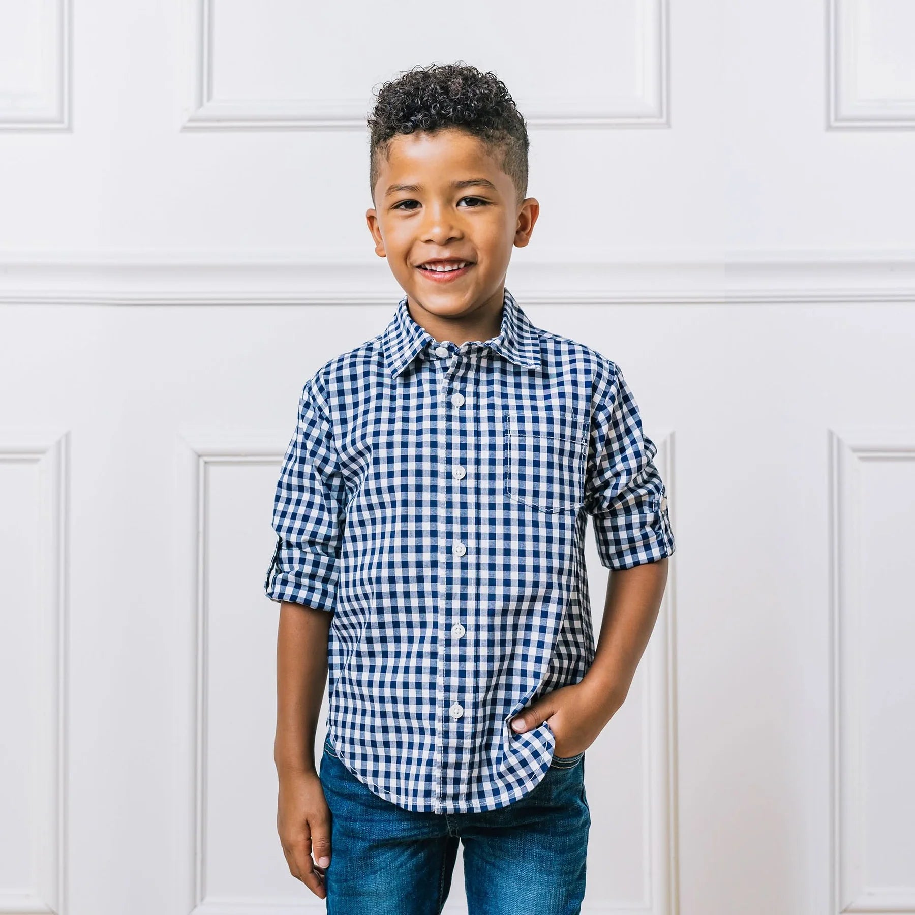 Poplin Roll-Up Shirt