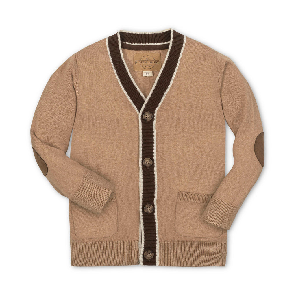 Organic Tipped Cardigan