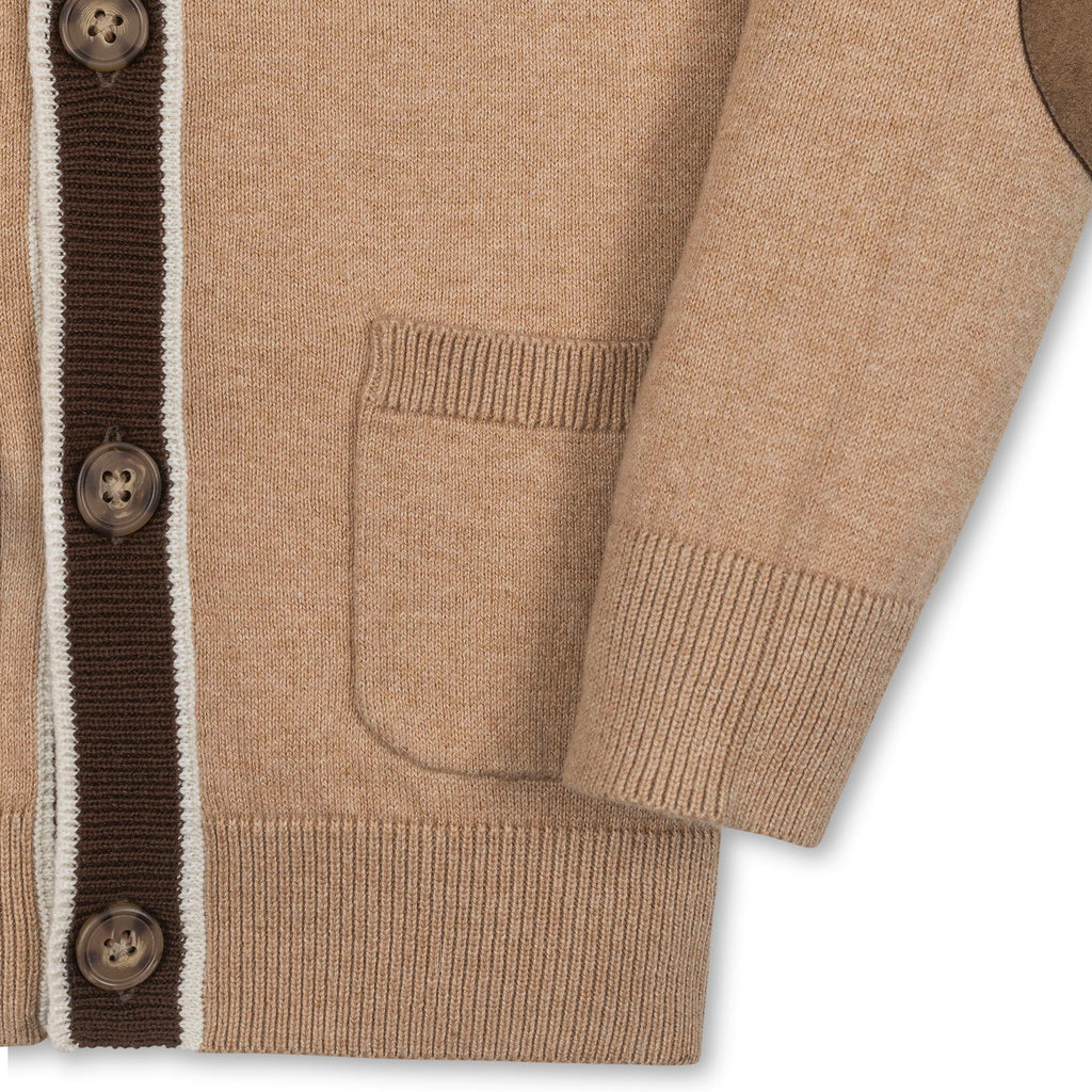 Organic Tipped Cardigan