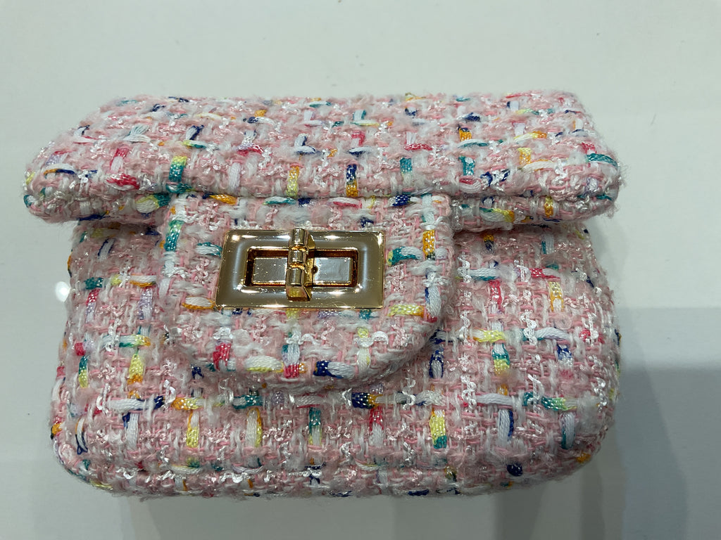 Girl little Chanel bags